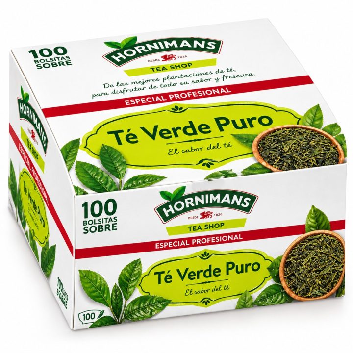 Té Verde Hornimans 100 Bolsitas | Hostelería al Mejor Precio