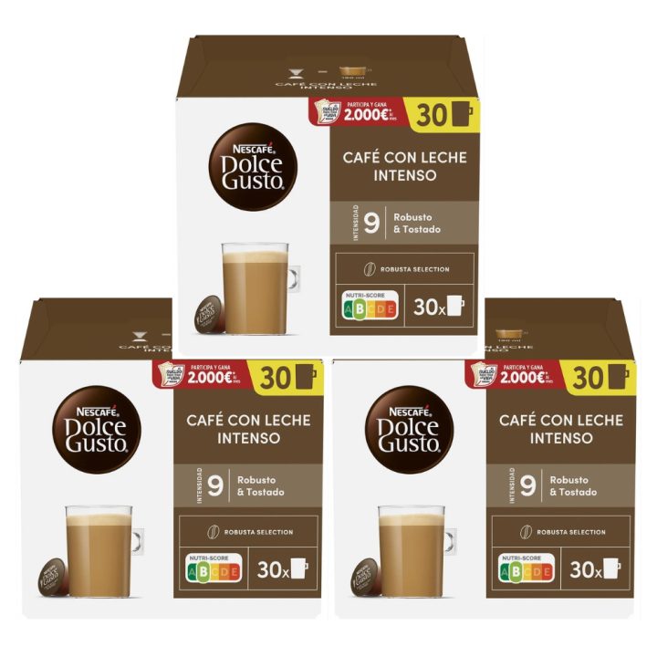Café au Lait Intenso Magnum 180 cápsulas Dolce Gusto