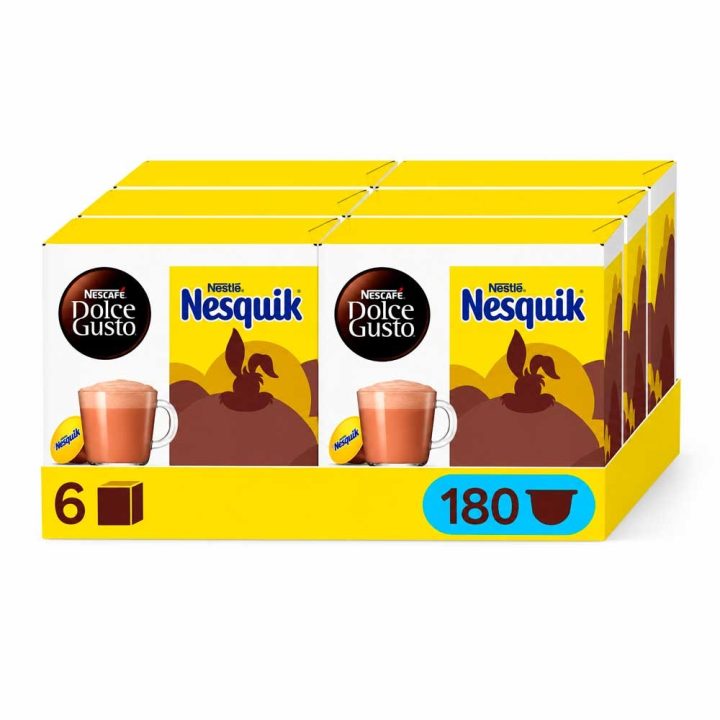 Nesquik Magnum 180 cápsulas Dolce Gusto, pack ahorro