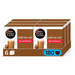 Café con leche descafeinado 180 cápsulas Dolce Gusto