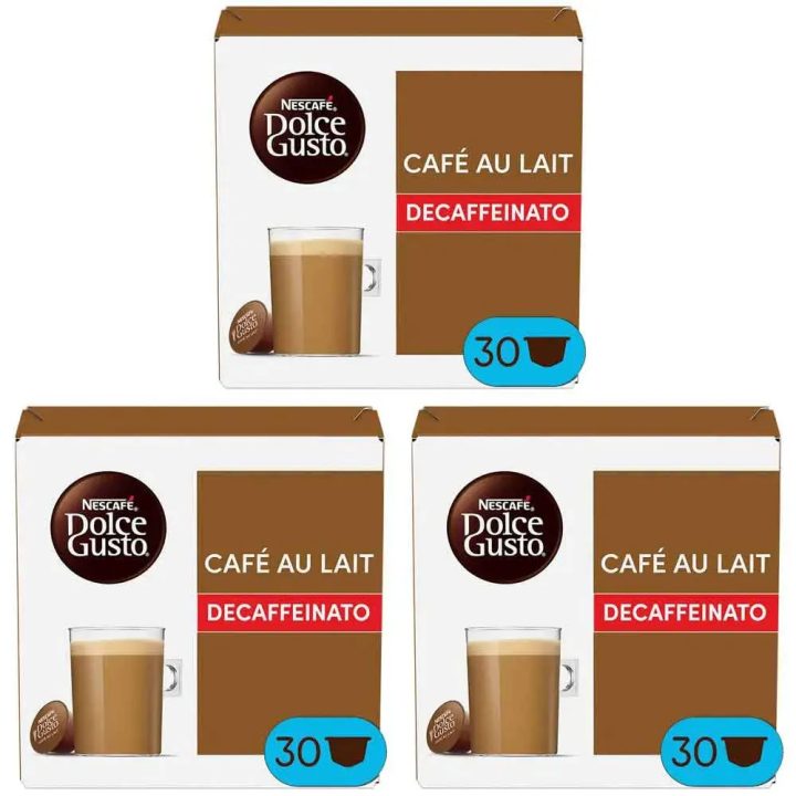 Café con leche descafeinado 180 cápsulas Dolce Gusto