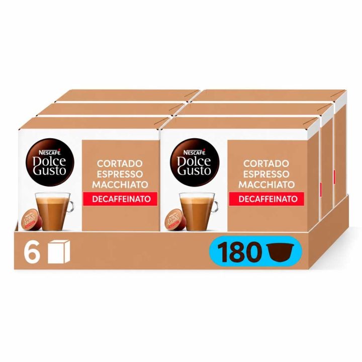 Cortado descafeinado Magnum 180 cápsulas Dolce Gusto