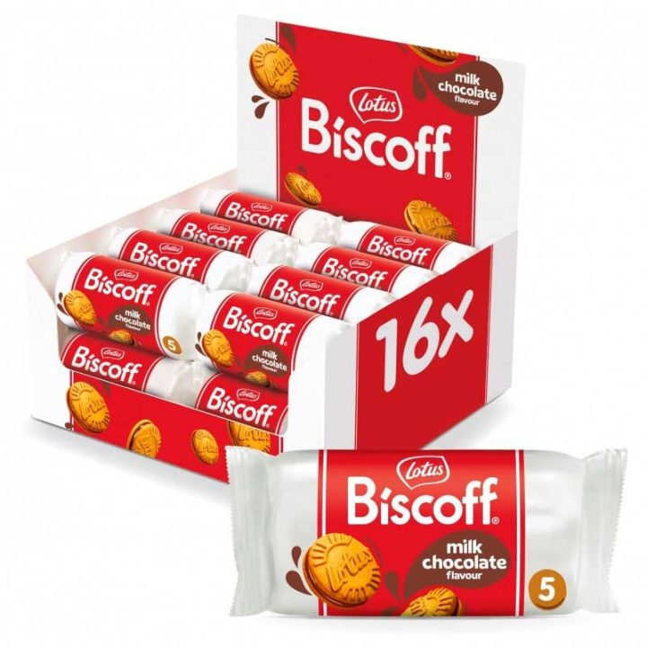 Lotus Biscoff Sandwich Choco caja de 16 paquetes de 50 g