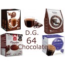 Pack Degustación Chocolate Compatibles Dolce Gusto®* 64 Cápsulas