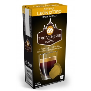 Banquete Festival Refrigerar Leon D'oro Tre Venezie 10 cápsulas compatibles Nespresso®* - Comprar  Cápsulas