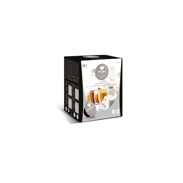 Cápsulas Dolce Gusto®** Origen & Sensations - Cortado Descafeinado - 16  unidades