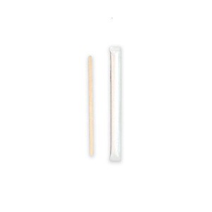 Agitador Madera Enfundado Individual 14 cms 1000 unidades