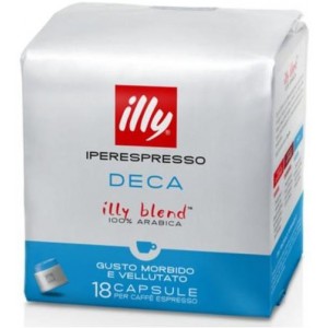 illy IPERESPRESSO Decaffeinato 18 Cápsulas