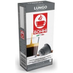 Café Bonini Lungo 10 Cápsulas Compatible Nespresso®*