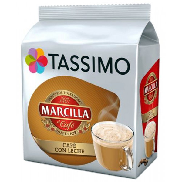 Tassimo Marcilla Café con Leche 16 Cápsulas - Comprar Cápsulas