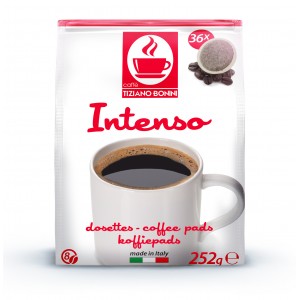 Café Bonini Intenso compatible Senseo 36 Bebidas