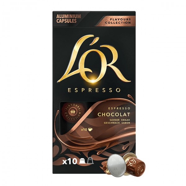 L'OR Espresso Chocolate compatibles Nespresso® 10 cápsulas - Comprar  Cápsulas