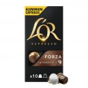L'OR Espresso Forza compatibles Nespresso® 10 cápsulas