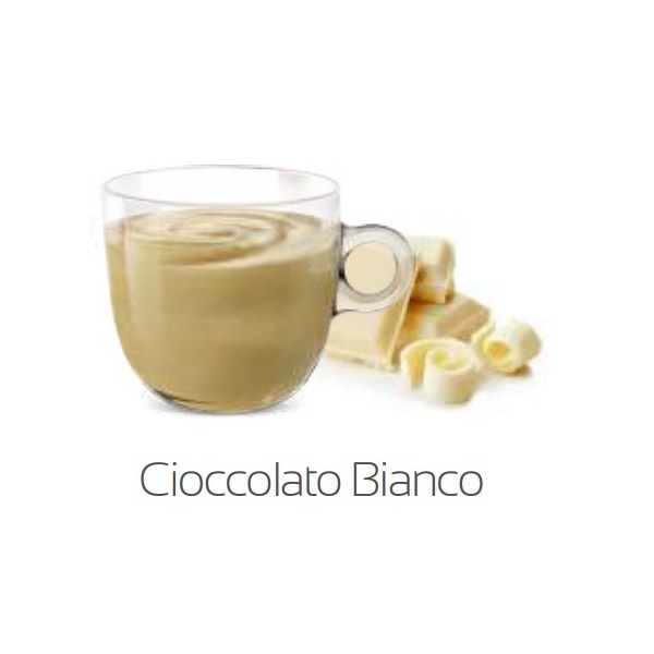 Cioccolato Bianco Bonini 10 cápsulas compatible Nespresso