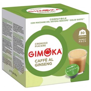 Gimoka Café al Ginseng compatibles Dolce Gusto®* 30 Cápsulas