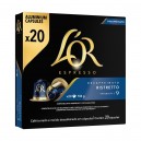 L'OR Espresso Decaffeinato Ristretto compatibles Nespresso® 20 cápsulas