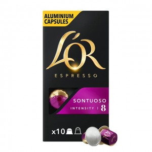 L'OR Espresso Sontuoso compatibles Nespresso® 10 cápsulas