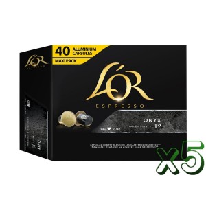L'OR Espresso Onyx compatibles Nespresso® 200 cápsulas
