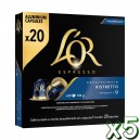 L'OR Espresso Descafeinado Ristretto compatibles Nespresso® 100 cápsulas