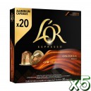 L'OR Espresso Colombia compatibles Nespresso® 100 cápsulas