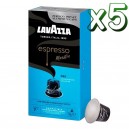 Pack 5 Lavazza Espresso Descafeinado 50 Cápsulas Compatibles Nespresso®*