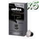 Pack 5 Lavazza Espresso Ristretto 50 Cápsulas Compatibles Nespresso®*