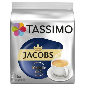 Tassimo Jacobs Medaille D'or 16 Bebidas