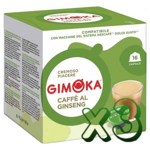Gimoka Café al Ginseng compatibles Dolce Gusto® 48 Cápsulas