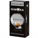Gimoka Ristretto Aluminio 10 cápsulas compatibles Nespresso®