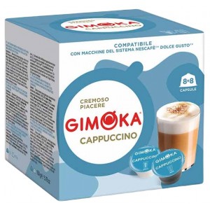 Gimoka Cappuccino compatibles Dolce Gusto®* 16 Cápsulas