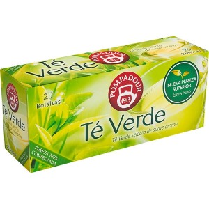 Te Verde Pompadour 25 bolsitas