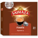 Nuevas Cápsulas de Aluminio Saimaza Fuerte compatibles Nespresso®* 20 Bebidas