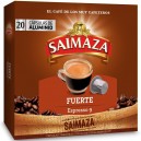 Cápsulas de Aluminio Saimaza Fuerte compatibles Nespresso® 20 Cápsulas