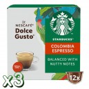Colombia Starbucks 36 Cápsulas by NESCAFÉ® Dolce Gusto®