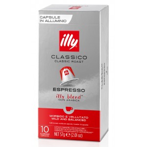 illy Classico 10 Cápsulas Compatibles Nespresso®*