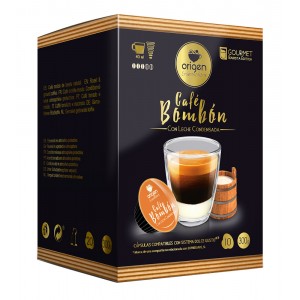 Café Bombón con leche condensada 10 Cápsulas Compatibles Dolce