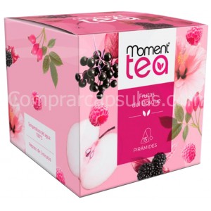 MOMENT TEA Infusión de Frutas del Bosque 15 Piramides