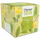 MOMENT TEA Té Verde con Jengibre y Limón Ecológico 15 Piramides