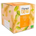 MOMENT TEA Infusión Rooibos Albahaca Ecológico 15 Piramides