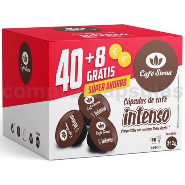 8 cajas de 10 capsulas Cortado Siena compatibles Dolce Gusto envío gratis »  Chollometro