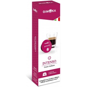 Café Intenso Gimoka 10 cápsulas Sistema Caffitaly®