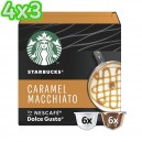 4x3 Caramel Macchiato Starbucks 12 Cápsulas by NESCAFÉ® Dolce Gusto®