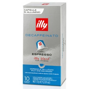 illy Descafeinado 10 Cápsulas Compatibles Nespresso®*