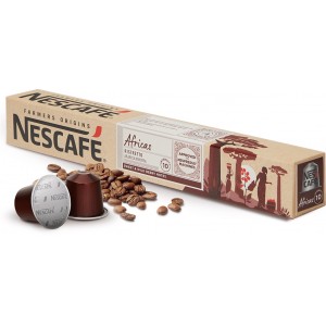 Nescafé Africas Ristretto 10 cápsulas para sistema Nespresso®