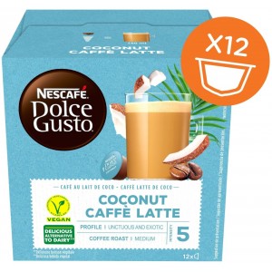 NESCAFÉ® Dolce Gusto® Coconut Café Latte 12 cápsulas