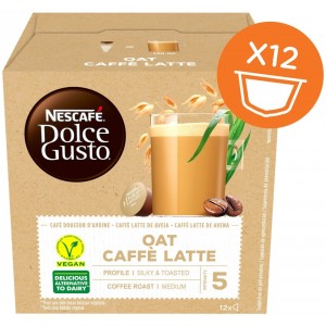 NESCAFÉ® Dolce Gusto® Oat Café Latte 12 cápsulas