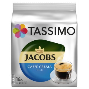 Tassimo Jacobs Caffè Crema Mild 16TD