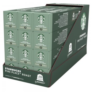 Lote 12 Lungo Starbucks by Nespresso® - 120 cápsulas