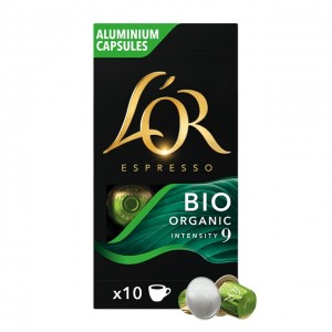 L'OR Espresso BIO organic compatibles Nespresso® 10 cápsulas