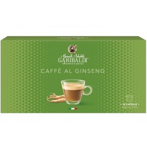 Garibaldi Caffé al Ginseng 16 cápsulas compatible con el sistema GM3